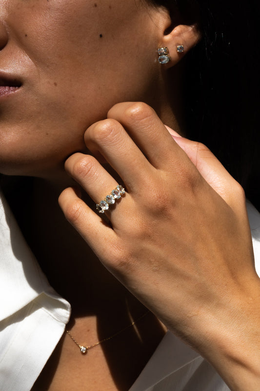 Media Churumbela Aguamarinas Grandes