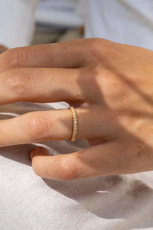 Media Churumbela Zafiro Amarillo