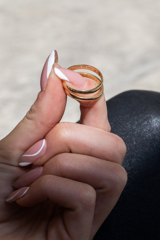 Anillo Mensaje Secreto