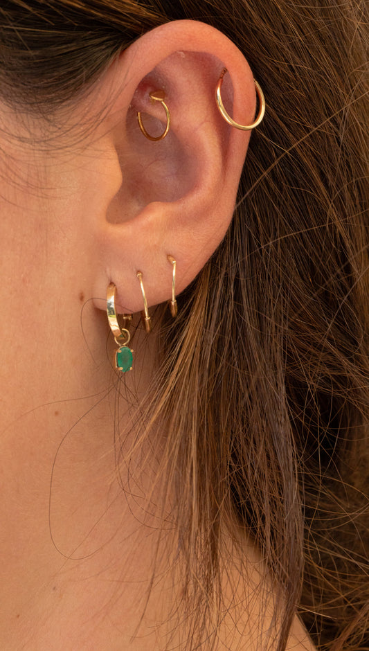 Arracadas Mini con Dije