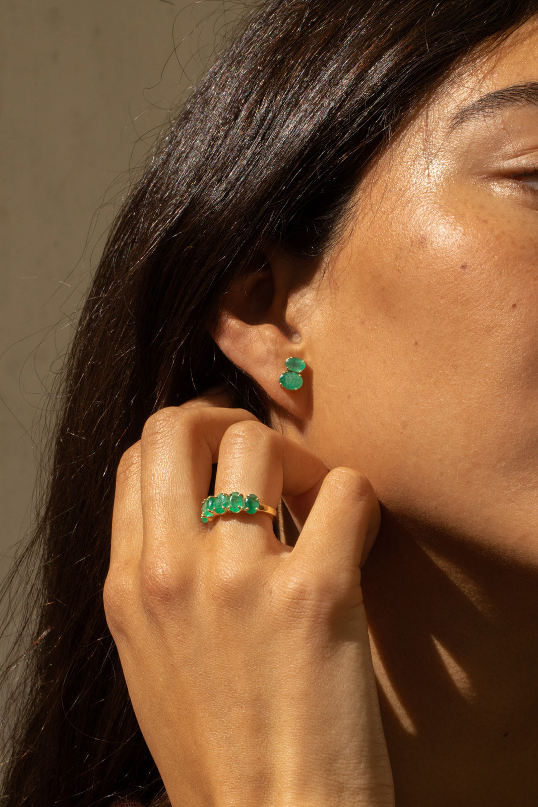 Aretes Oval